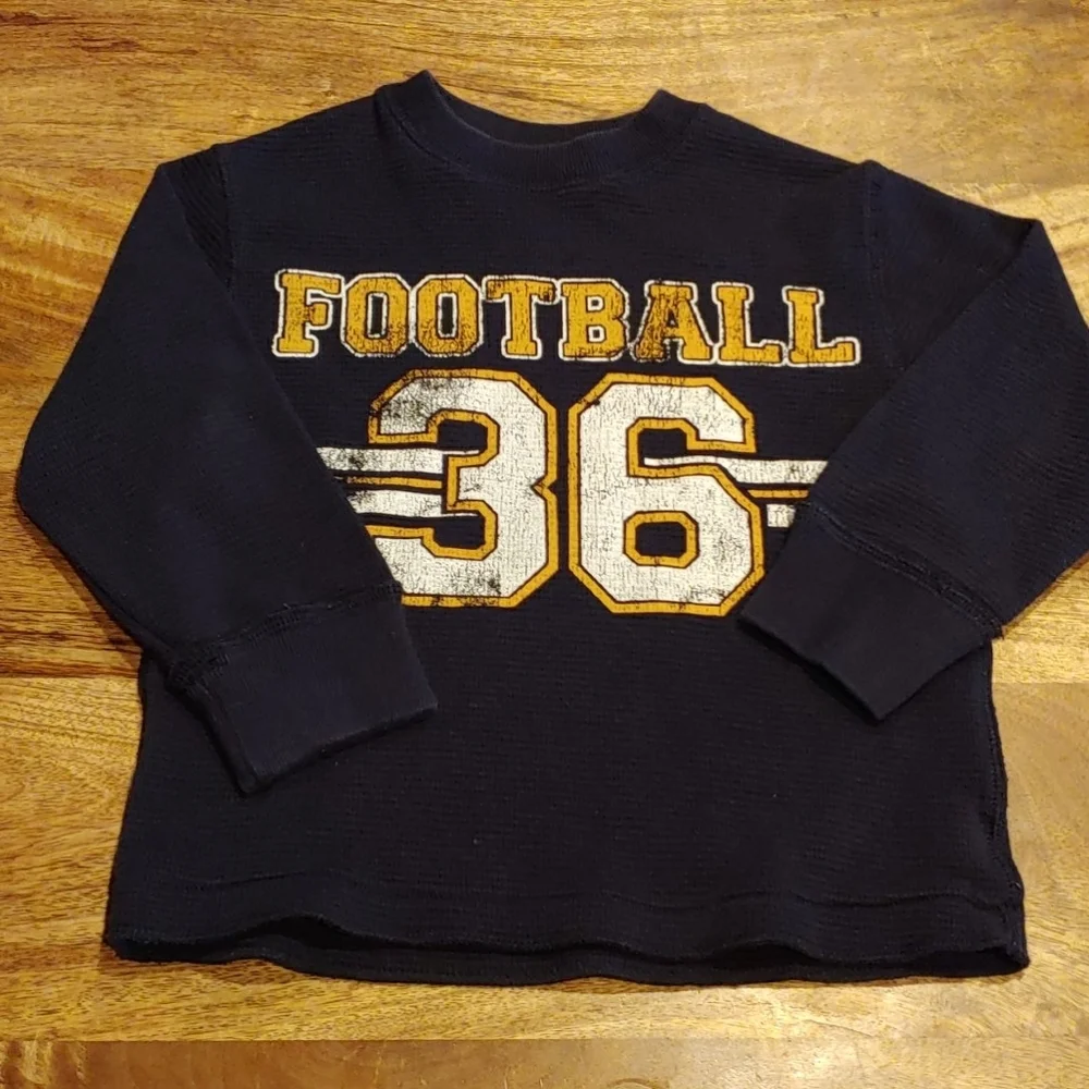Place Thermal Football Shirt Size 4T